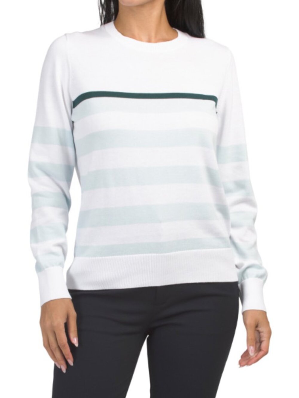 PUMA GOLF Resort Striped Sweater